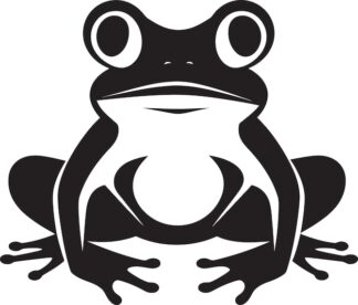 Sticker Autocollant grenouille animaux  G63
