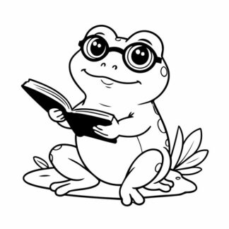 Sticker Autocollant grenouille animaux  G78