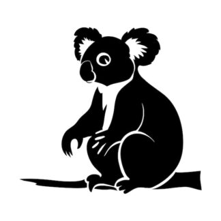Sticker Autocollant koala animaux  VK61