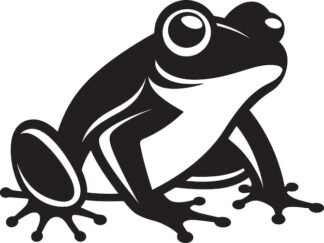 Sticker Autocollant grenouille animaux  G70