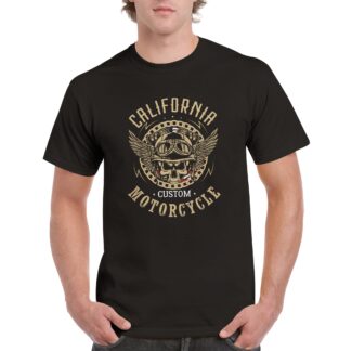 T-shirt unisexe moto ras du cou California