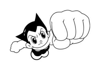 Sticker Autocollant astroboy manga  MG2113