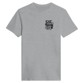 T-shirt femme classique ras du cou love