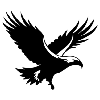 Sticker Autocollant oiseau aigle animaux  ANI2110