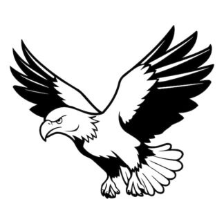 Sticker Autocollant oiseau aigle animaux  ANI2105