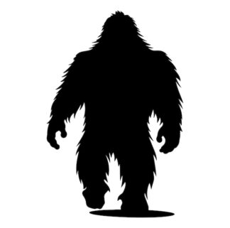 Sticker Autocollant yeti animal bigfoot montagne  MY2114