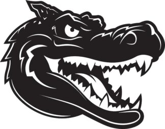 Sticker Autocollant crocodile animaux  MH20