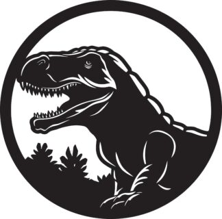 Sticker Autocollant dinosaure t-rex animaux  MH22