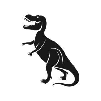 Sticker Autocollant tyranosaure dinosaure animaux  MH19