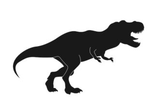 Sticker Autocollant dinosaure t-rex animaux  MH13