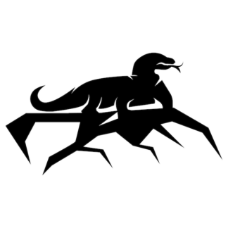 Sticker Autocollant dragon komodo animaux  MH17