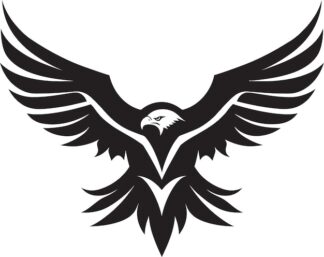 Sticker Autocollant aigle oiseau  FL924