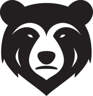 Sticker Autocollant ours animaux  ANI913