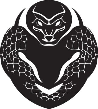 Sticker Autocollant serpent cobra animaux  ANI94