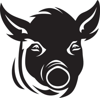 Sticker Autocollant cochon animaux  ANI110