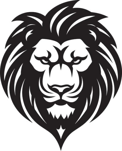 Sticker Autocollant lion animaux  ANI123
