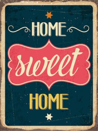 Sticker Autocollant plaque sentiment imprime 18x24cm  PL32