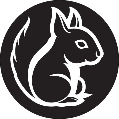 Sticker Autocollant ecureuil animaux  ANI138