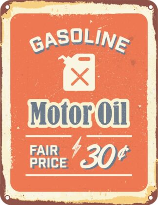 Sticker Autocollant plaque motor oil imprime 18x24cm  PL24