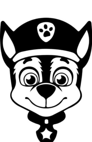 Sticker Autocollant pat patrouille   hero  PAT26