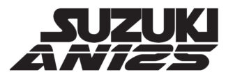 Sticker Autocollant suzuki an125 moto  MT34