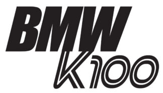 Sticker Autocollant bmw k100 moto  MT47