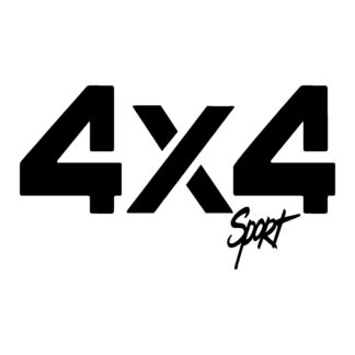 Sticker Autocollant sport 4X4  4X431