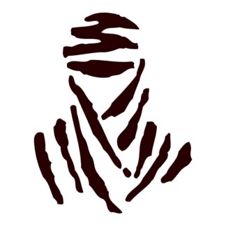Sticker Autocollant touareg dakar 4X4  4X429
