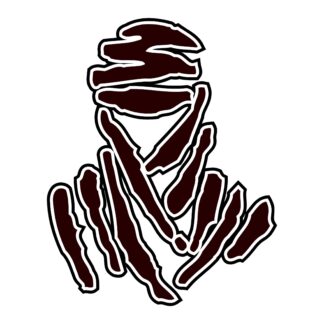 Sticker Autocollant touareg dakar 4X4  4X424