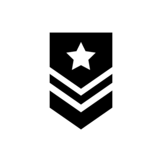 Sticker Autocollant emblème army  ANI0821