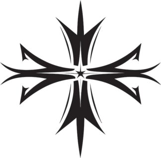 Sticker Autocollant boussole compas 4X4  A2406