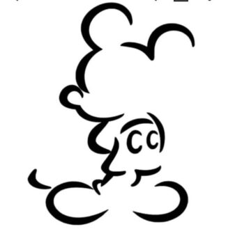 Sticker Autocollant mickey disney hero  HE0923