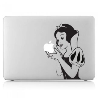 Sticker Autocollant blanche neige macbook  MB1216
