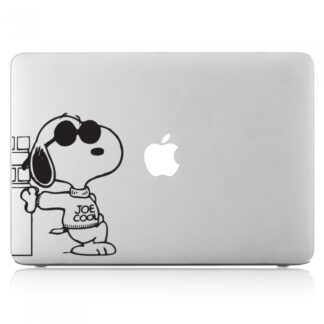 Sticker Autocollant snoopy macbook  MB1254