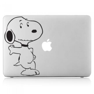 Sticker Autocollant snoopy macbook  MB1244