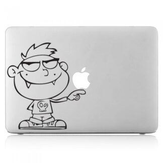 Sticker Autocollant evil little boy  macbook  MB1051