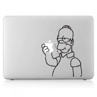 Sticker Autocollant simpson macbook  MB1106