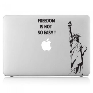 Sticker Autocollant statue de la  liberté  macbook  MB1058