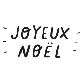 Sticker Autocollant joyeux_noel citation  CI014