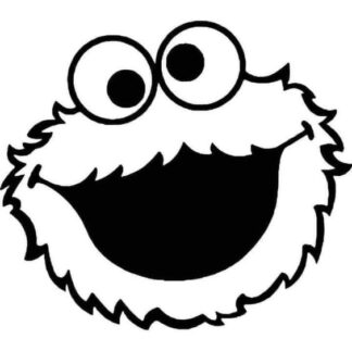 Sticker Autocollant elmo hero  H2411