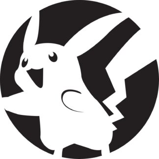 Sticker Autocollant pokemon pikachu manga  MG0412