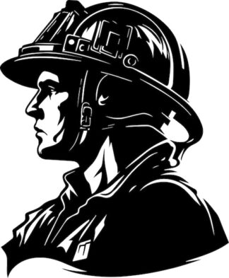 Sticker Autocollant pompier metier metier  ME1654