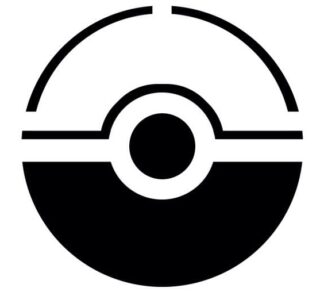 Sticker Autocollant pokemon pokeball manga  MG0419