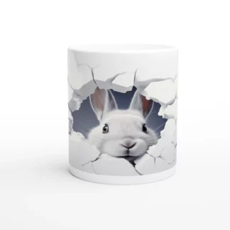 Mug en céramique 325 ml (11 oz) lapin