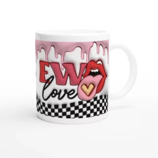 Mug en Céramique 325 ml – Design Coloré pour Café et Chocolat Chaud