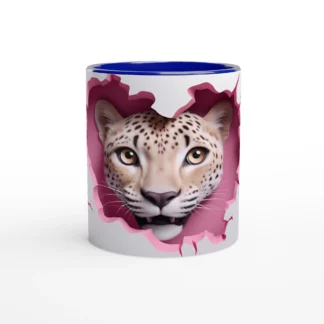 Mug en céramique 325 ml (11 oz) panthère rose 2