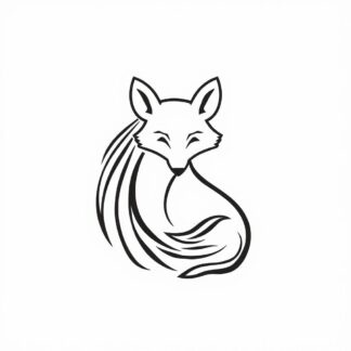 sticker autocollant renard animaux 1 GV0PM