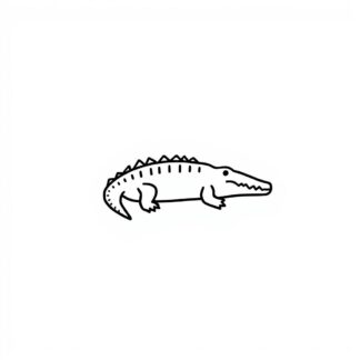 sticker autocollant crocodile animaux 6 EKSOU