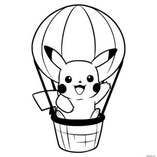 sticker autocollant Pikachu pokemon manga 7 CV7VU