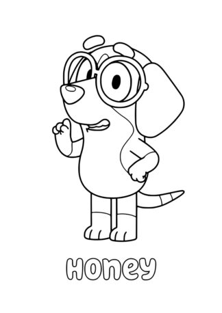 sticker autocollant Bluey héro 3 GKGO2